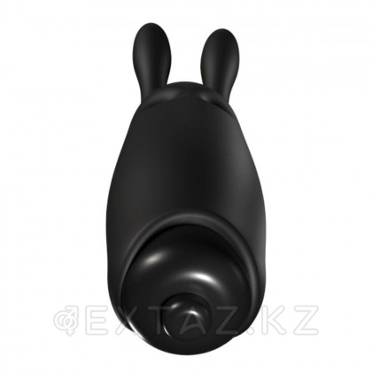 Карманный вибратор-кролик Rabbit Adrien Lastic черный от sex shop Extaz фото 4