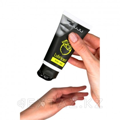 Съедобный лубрикант JUJU со вкусом кокоса  50 мл от sex shop Extaz фото 5