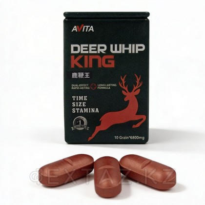 Возбуждющее средство для мужчин Deer Whip King (10 таб.) от sex shop Extaz