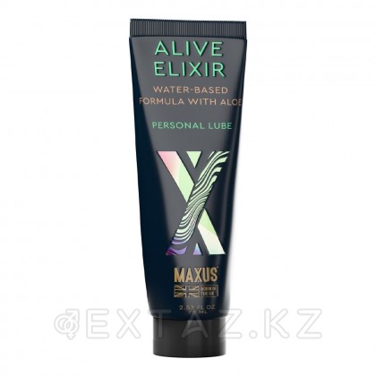 MAXUS Интимный гель «ЖИВИТЕЛЬНЫЙ ЭЛИКСИР (ALIVE ELIXIR)», на водной основе, Алоэ, 75мл от sex shop Extaz