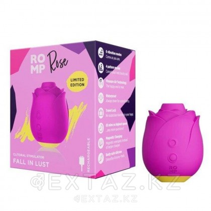 Бесконтактный клиторальный стимулятор Romp Suction Rose от sex shop Extaz фото 2