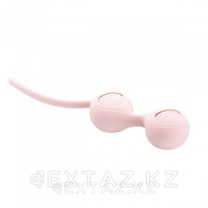 Вагинальные шарики со смещенным центром тяжести (бледно розовый) от sex shop Extaz