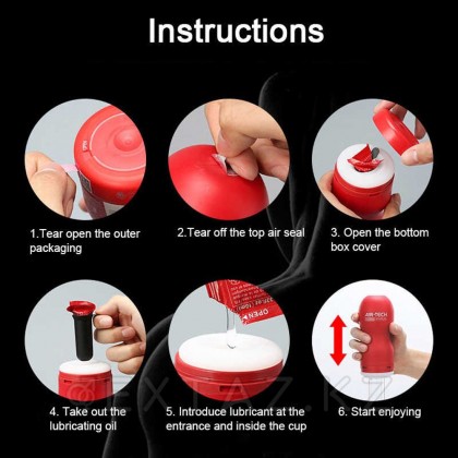 TENGA Air-Tech VC Стимулятор Regular, совместимый с вакуумной насадкой от sex shop Extaz фото 6