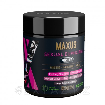 MAXUS БАД Sexual Euphoria for her (Сексуальная Эйфория для нее), 60 капсул от sex shop Extaz фото 2