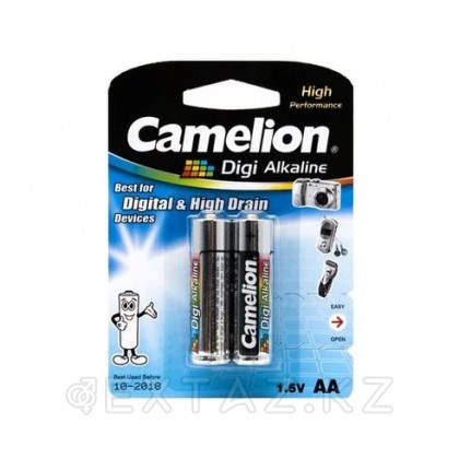 Батарейка CAMELION Digi Alkaline (LR6-BP2DG) AA, 1.5V, 2 шт. в блистере от sex shop Extaz
