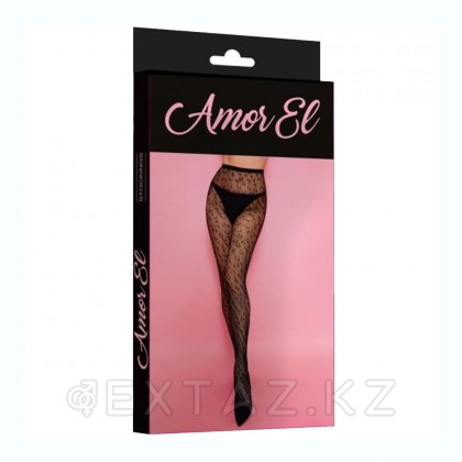 Колготы c леопардовым рисунком Amor EL от sex shop Extaz фото 2