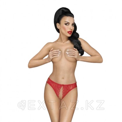 Стринги с доступом Penthouse Naughty valentine S/M красные от sex shop Extaz