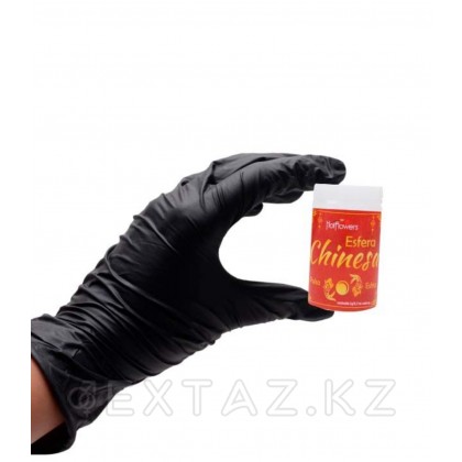 Лубрикант CHINESE SPHERE на силиконовой основе в виде 2-х шариков с охлаждающе-пульсирующим эффектом от sex shop Extaz фото 3