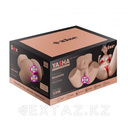 Реалистичный двойной мастурбатор Yasha от sex shop Extaz фото 2
