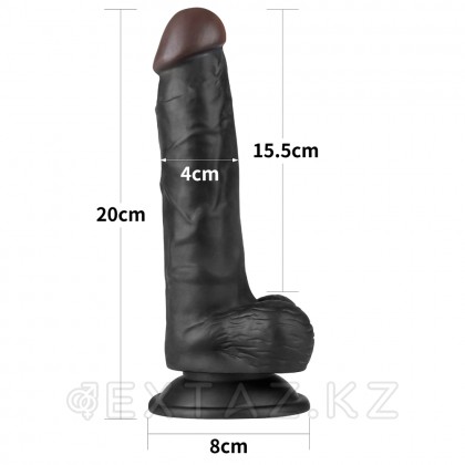 Страпон на трусиках Ingen (20*4 см.) в чёрном цвете от sex shop Extaz фото 15