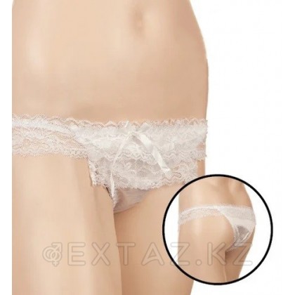 ТРУСЫ ЖЕНСКИЕ цвет белый, разм. S/L от sex shop Extaz