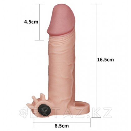 Увеличитель пениса с вибрацией  (17,5*4,3) от sex shop Extaz фото 2