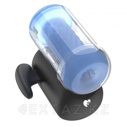 Инновационный робот-мастурбатор Black Knight с функцией пенетрации от Amovibe от sex shop Extaz