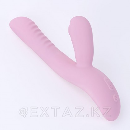 Вибратор Selove Caress с клиторальной стимуляцией, розовый от sex shop Extaz фото 2