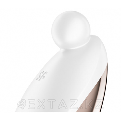 Клиторальный стимулятор с вибрацией Satisfyer Spot On 2 (белый) от sex shop Extaz фото 8