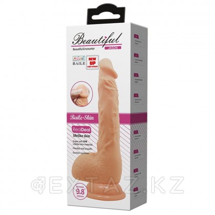 Реалистичный вибратор с пультом управления Beautiful Jason (24×4,1 см) от sex shop Extaz фото 2