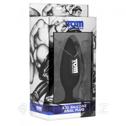 Анальная пробка XXL, 17.1 см - Tom of Finland Черный от sex shop Extaz фото 3