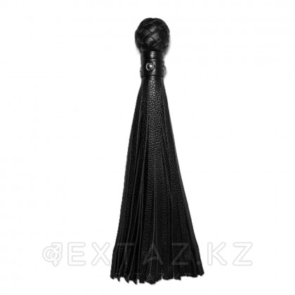 Плеть генитальная из натуральной кожи чёрная от sex shop Extaz