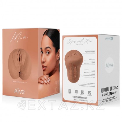 Реалистичный двойной мастурбатор Mia от Alive, XL от sex shop Extaz фото 6