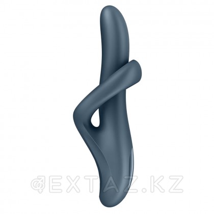 Вибратор с ротацией Satisfyer Heat Flex 4 серый (c подогревом) от sex shop Extaz