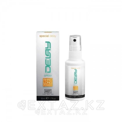 Спрей-пролонгатор для мужчин DELAY SPRAY RHINO LONG POWER 50 мл. от sex shop Extaz фото 2