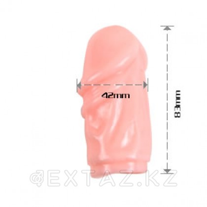 Насадка удлинитель (7,2 см. х 3,2 см.) от sex shop Extaz фото 2