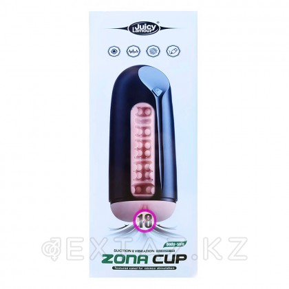 Автоматический мастурбатор Juicy Lamour ZONA CUP с функцией вибрации и всасывания от sex shop Extaz фото 6