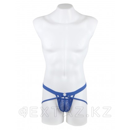 Мужские сексуальные трусики на ремешках синие (S) от sex shop Extaz фото 2