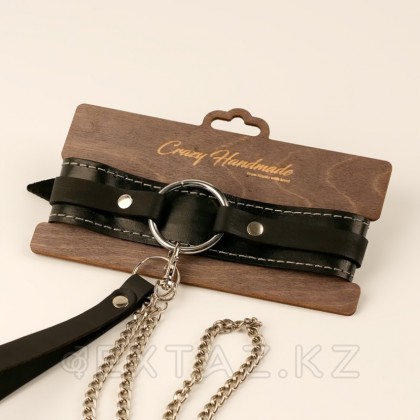 Ошейник-чокер из мягкой натуральной кожи - extaz.kz фото 2 Ошейник-чокер из мягкой натуральной кожи от sex shop Extaz фото 2