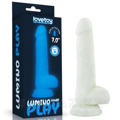 Фаллоимитатор Lumino Play светящийся в темноте (13*3,3 см) от sex shop Extaz