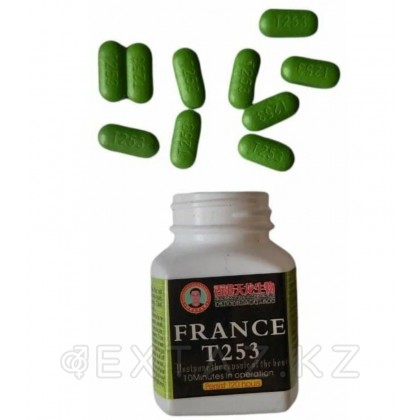 Препарат для повышения мужской потенции  France  T253 (10 таблеток) от sex shop Extaz фото 2