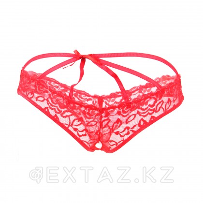 Стринги с доступом Red Bow (2XL) от sex shop Extaz