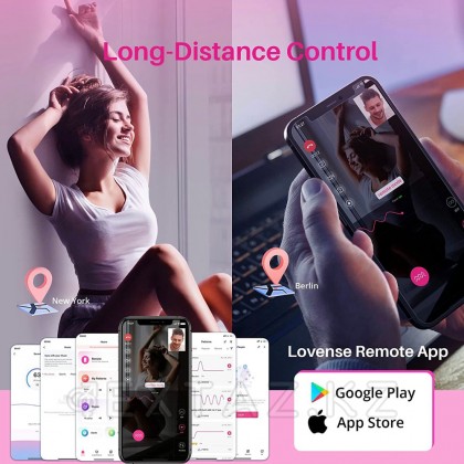 Двойной вибратор Flexer Lovense (для точки G и клитора) от sex shop Extaz фото 4