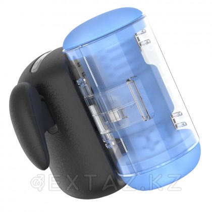 Инновационный робот-мастурбатор Black Knight с функциями пенетрации, вибрации и нагрева от Amovibe от sex shop Extaz фото 9