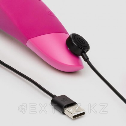 Бесконтактный клиторальный стимулятор Womanizer Enhance Vibrant Pink от sex shop Extaz фото 2