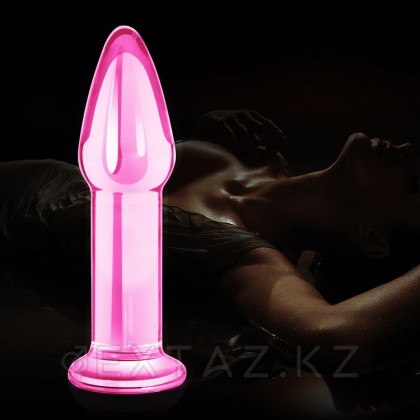 Анальная втулка из стекла - Glass Romance от sex shop Extaz фото 2