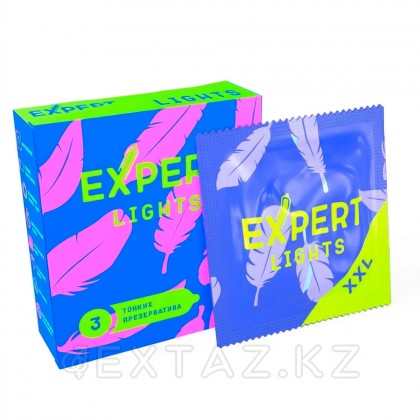 Презервативы EXPERT Light XXL, ультратонкие, увеличенного размера, 3 шт от sex shop Extaz фото 2