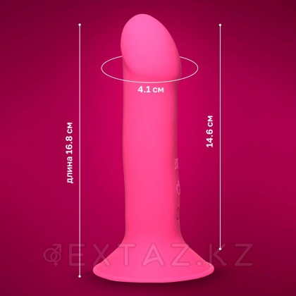 Гибкий вибратор Squeeze-It 10X (16,8×4,1 см) розовый от sex shop Extaz фото 8