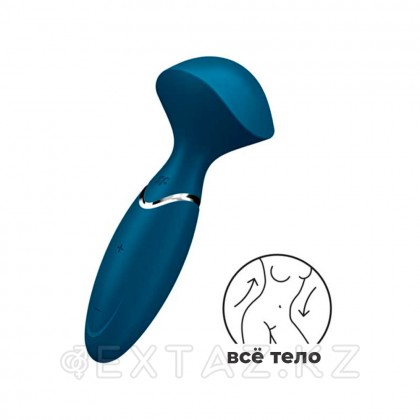 Вибратор Satisfyer Mini Wand-er, синий от sex shop Extaz фото 6
