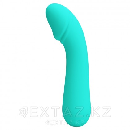 Вибратор Cetus Super Soft (15 см) бирюзовый от sex shop Extaz