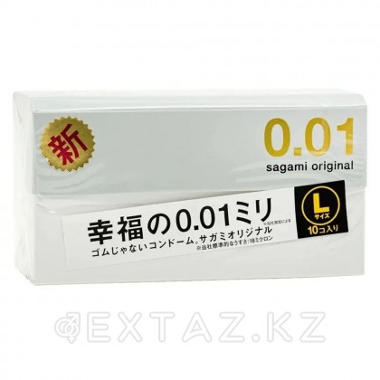SAGAMI Original 001 полиуретановые 10 шт L-Size от sex shop Extaz