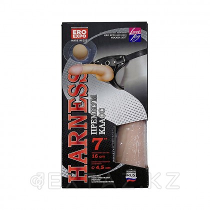 Пояс премиум класс (S) WOMAN LONG с 3 насадками от sex shop Extaz фото 2