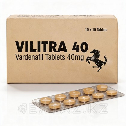 Препарат для усиления потенции и продления полового акта Vilitra 40 mg (10 шт.) от sex shop Extaz фото 7