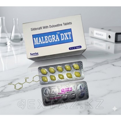 Препарат для улучшения и продления эрекции Malegra DXT (10 таб.) от sex shop Extaz фото 2