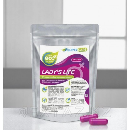 Средство возбуждающее для женщин Lady'sLife 2 капсулы от sex shop Extaz фото 2