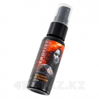 Гель Erotist с эффектом вибрации VOLCANO OF PASSION со вкусом винограда 25 мл от sex shop Extaz фото 5
