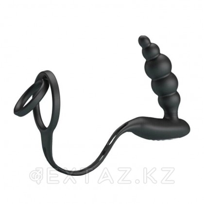 Массажёр простаты с эрекционным кольцом от sex shop Extaz