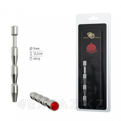 Уретральный стимулятор с красным кристаллом от sex shop Extaz