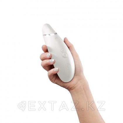 Бесконтактный клиторальный стимулятор Womanizer Premium 2 серый от sex shop Extaz фото 7