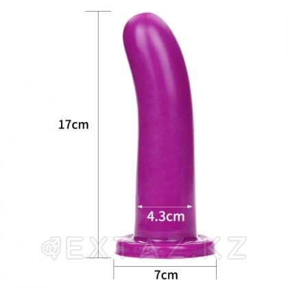 Фаллоимитатор Holy Dong Lovetoy (фиолетовый, 17 см.) от sex shop Extaz фото 4